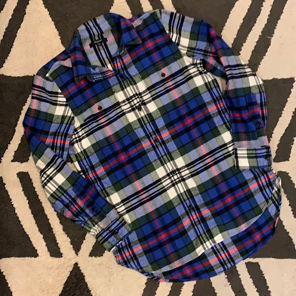 Madewell Ex-Boyfriend Flannel in Larchmont Plaid